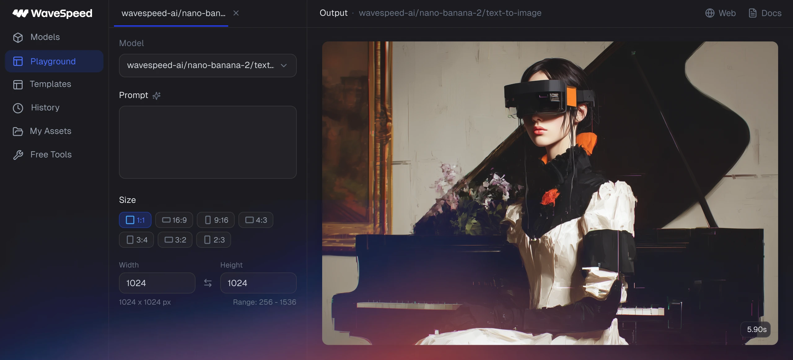 DreamTo Studio creator interface
